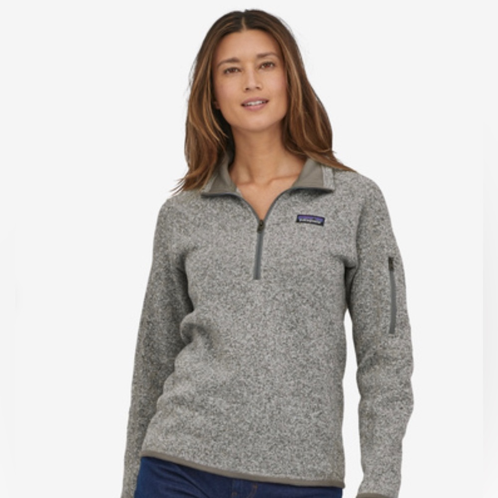 Patagonia women‎ better sweater fleece 1/4 zip pullover
